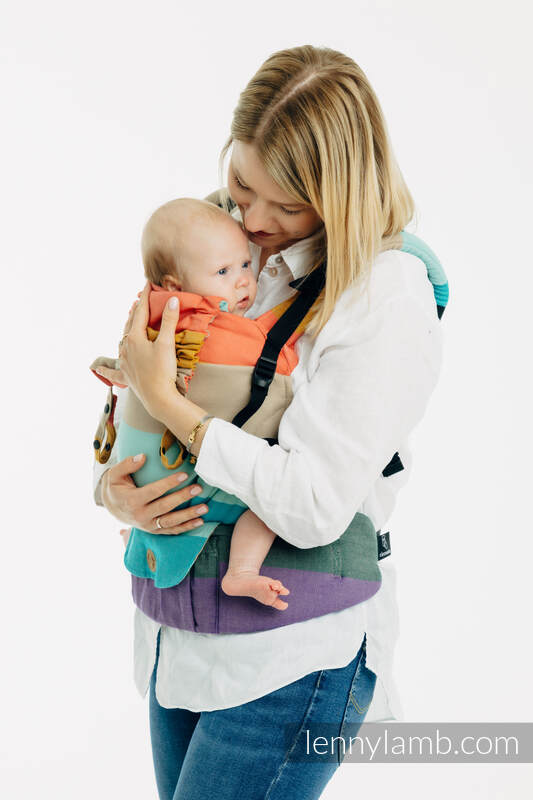 LennyUpGrade PRO Carrier, Standard Size, broken-twill weave 100% cotton - PASTELS  #babywearing