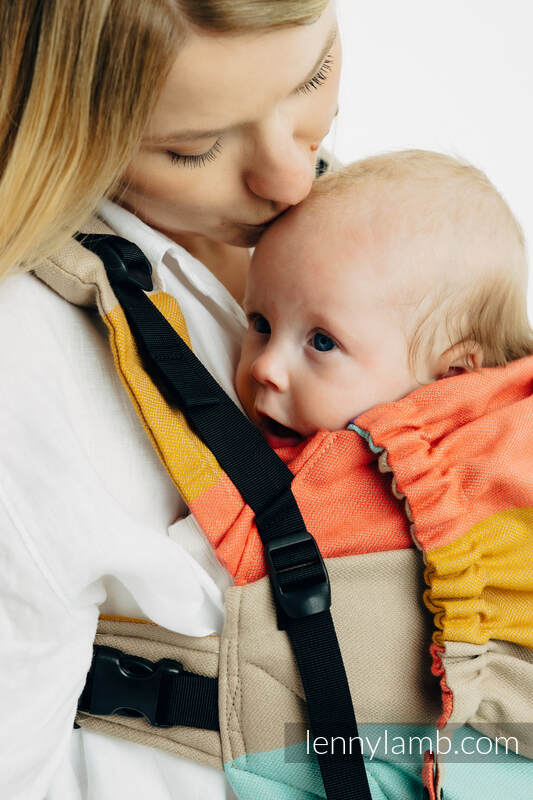 LennyUpGrade PRO Carrier, Standard Size, broken-twill weave 100% cotton - PASTELS  #babywearing