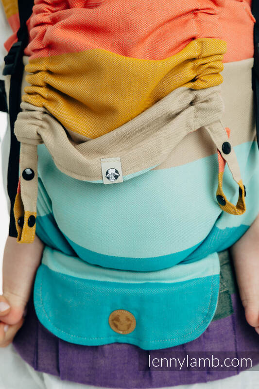 LennyUpGrade PRO Carrier, Standard Size, broken-twill weave 100% cotton - PASTELS  #babywearing