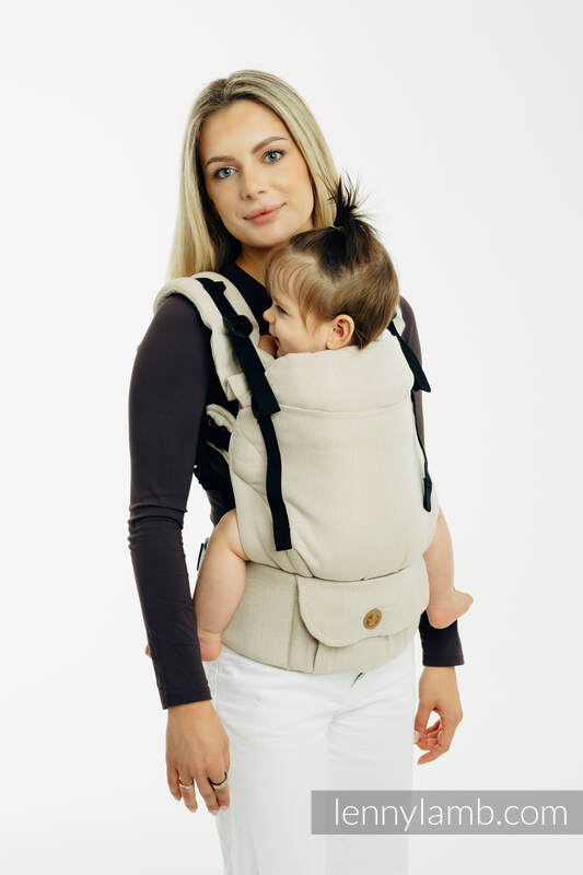 LennyUpGrade PRO - justerbar bärsele, Storlek Standard, BROKEN TWILL - TRACK  #babywearing