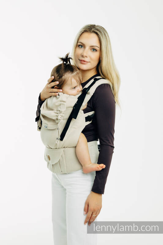 LennyUpGrade PRO - justerbar bärsele, Storlek Standard, BROKEN TWILL - TRACK  #babywearing