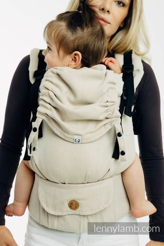 LennyUpGrade PRO - justerbar bärsele, Storlek Standard, BROKEN TWILL - TRACK  #babywearing