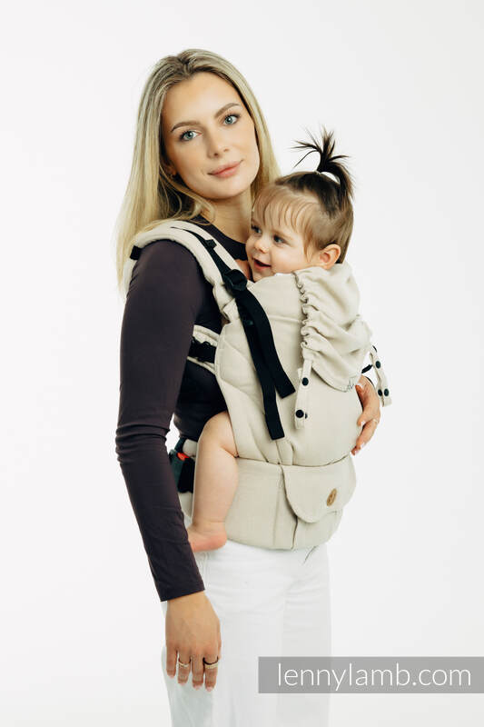 LennyUpGrade PRO - justerbar bärsele, Storlek Standard, BROKEN TWILL - TRACK  #babywearing