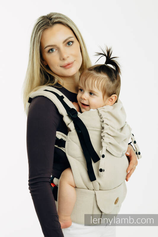 LennyUpGrade PRO - justerbar bärsele, Storlek Standard, BROKEN TWILL - TRACK  #babywearing