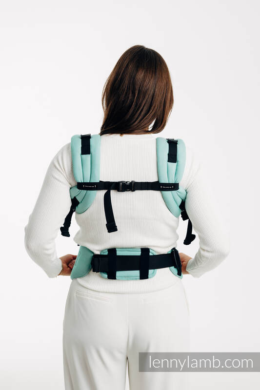Porte-bébé LennyUpGrade PRO, taille standard, sergé brisé 100% coton - MATCHA #babywearing
