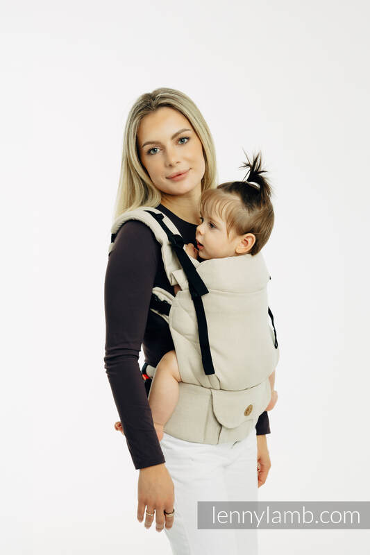 LennyUpGrade PRO - justerbar bärsele, Storlek Standard, BROKEN TWILL - TRACK  #babywearing