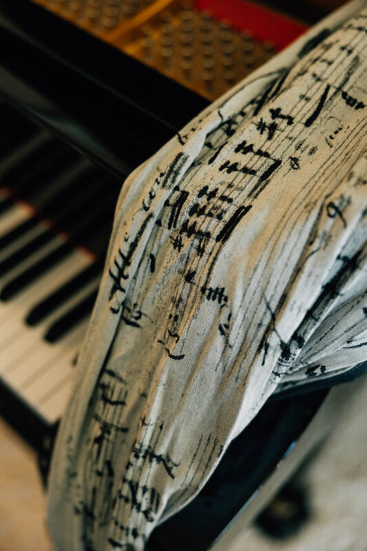 Żakardowa chusta do noszenia dzieci, 100% bawełna - MELODY - POLONAISE - rozmiar XS #babywearing