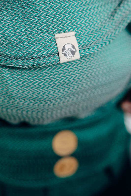 LennyUpGradee PRO - verstelbare draagzak, Maat Standaard, LITTLE HERRINGBONE  #babywearing