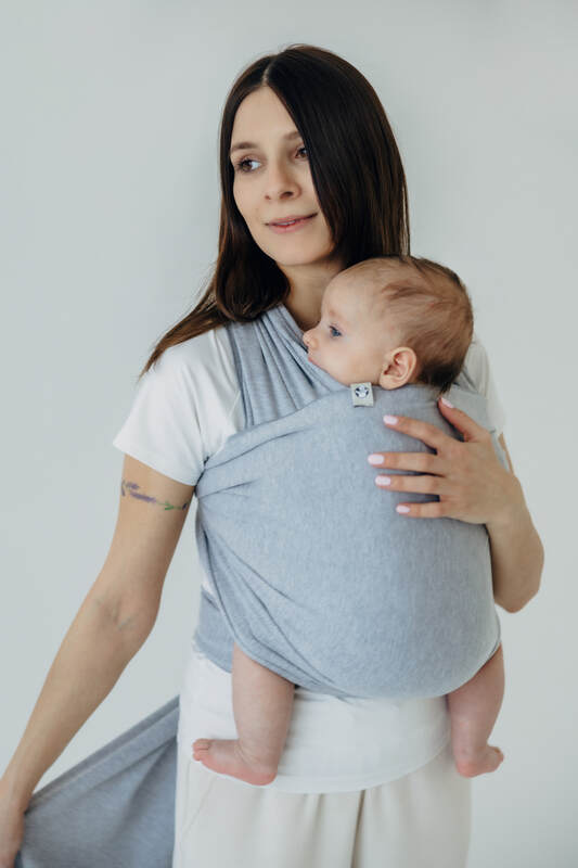 Stretchy/Elastic Baby Sling - Chalcedony - standard size 5.0 m (grade B) #babywearing
