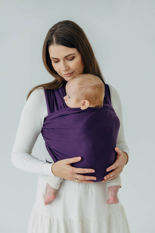Chusta do noszenia dzieci, elastyczna - Sugilit - rozmiar standardowy 5.0 m (drugi gatunek) #babywearing