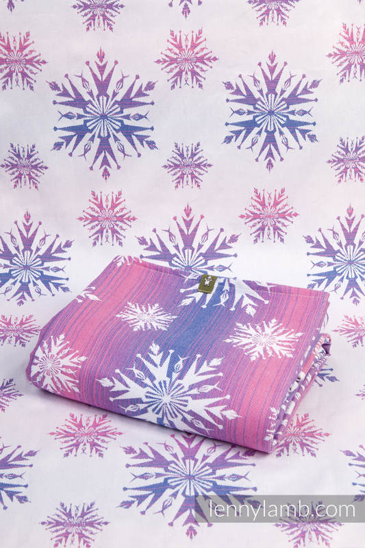 Shopping bag made of wrap fabric (100% cotton) - WINTER DELIGHT  #babywearing