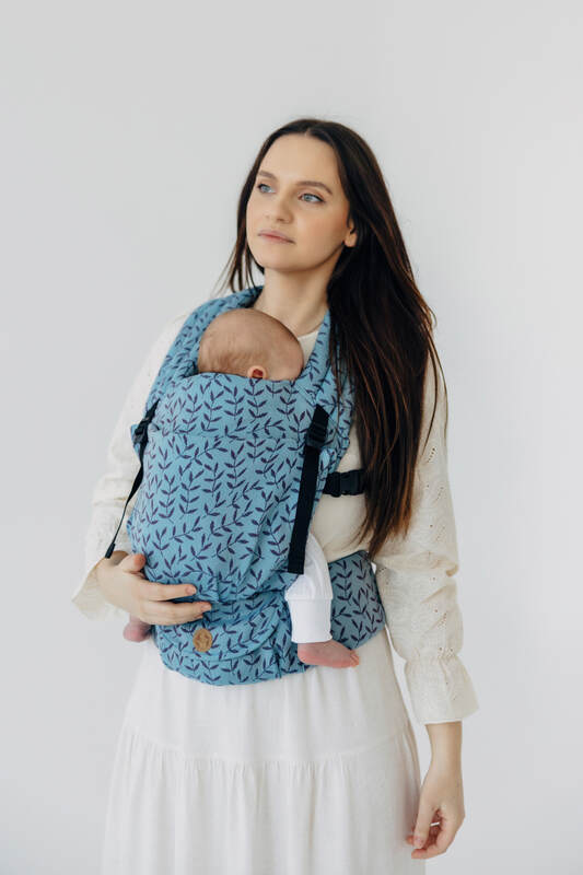 LennyLight Tragehilfe, Größe Standard, Jacquardwebung, 100% Baumwolle - ENCHANTED NOOK - FAIRY #babywearing