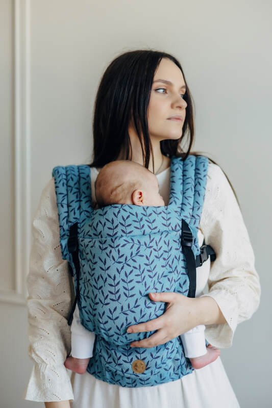 LennyLight Tragehilfe, Größe Standard, Jacquardwebung, 100% Baumwolle - ENCHANTED NOOK - FAIRY #babywearing