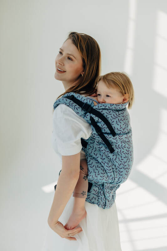 LennyPreschool Carrier, Preschool Size, jacquard weave (100% cotton) - ENCHANTED NOOK - FAIRY #babywearing