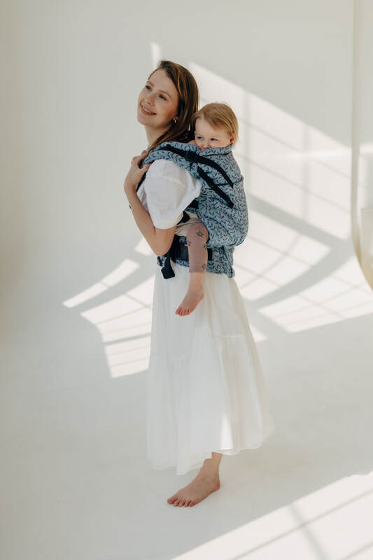 LennyPreschool Carrier, Preschool Size, jacquard weave (100% cotton) - ENCHANTED NOOK - FAIRY #babywearing