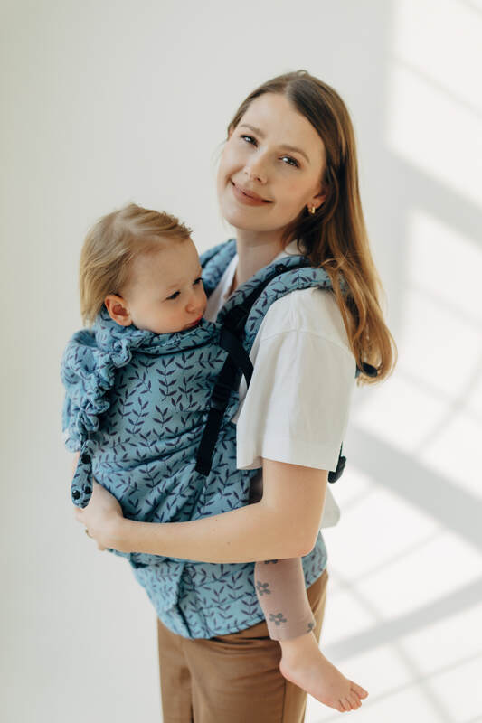 LennyPreschool Carrier, Preschool Size, jacquard weave (100% cotton) - ENCHANTED NOOK - FAIRY #babywearing