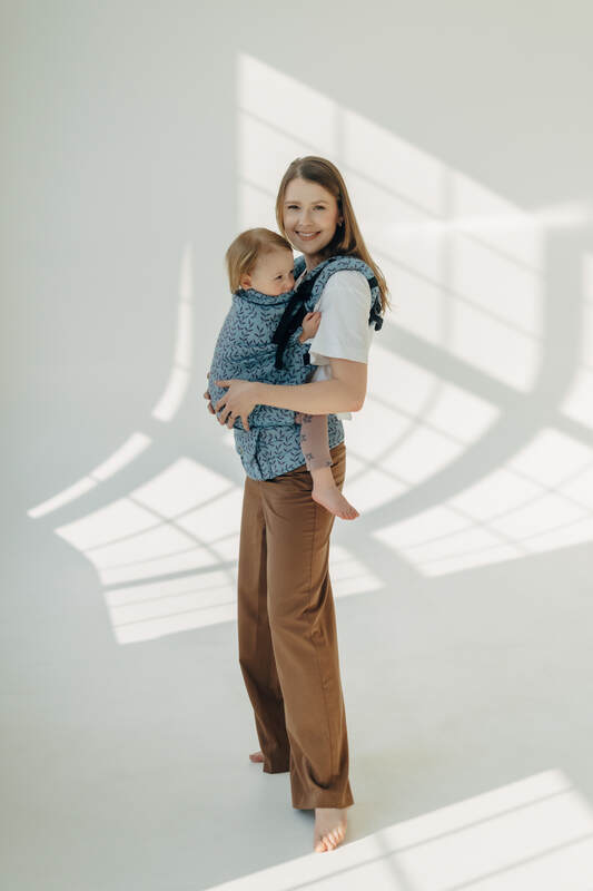 LennyPreschool Carrier, Preschool Size, jacquard weave (100% cotton) - ENCHANTED NOOK - FAIRY #babywearing