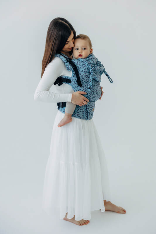 LennyUpGrade PRO Tragehilfe, Größe Standard, Jacquardwebung, 100% Baumwolle - ENCHANTED NOOK - FAIRY #babywearing