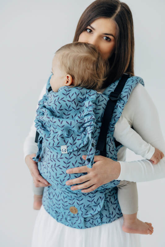 LennyUpGrade PRO Tragehilfe, Größe Standard, Jacquardwebung, 100% Baumwolle - ENCHANTED NOOK - FAIRY #babywearing