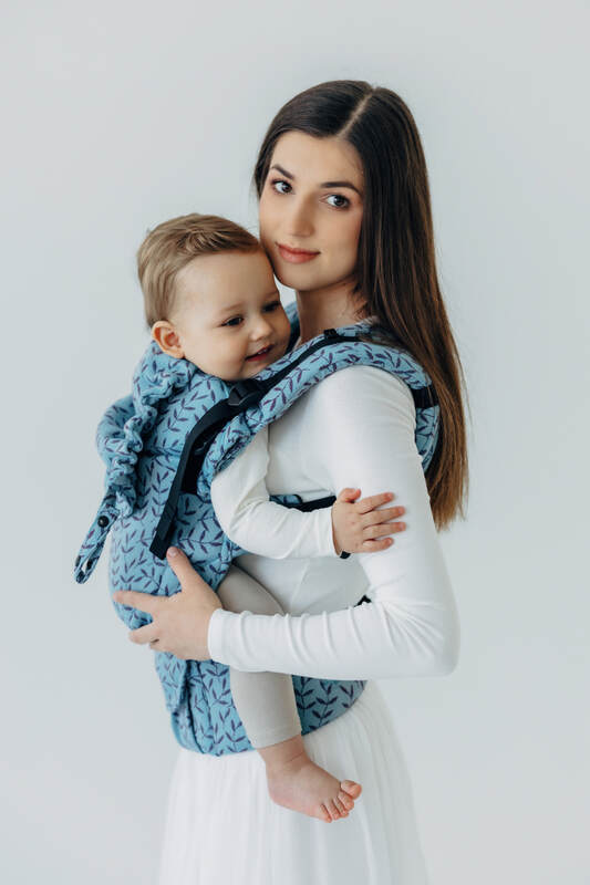 LennyUpGrade PRO Tragehilfe, Größe Standard, Jacquardwebung, 100% Baumwolle - ENCHANTED NOOK - FAIRY #babywearing