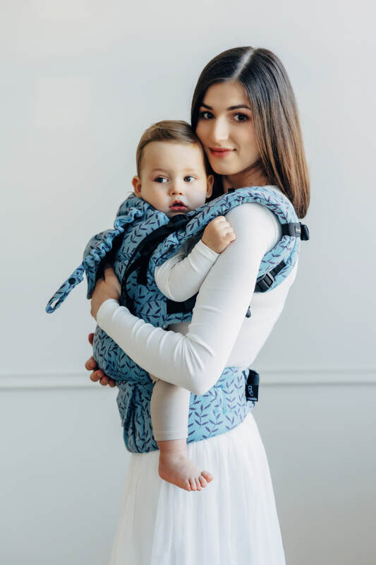 LennyUpGrade PRO Tragehilfe, Größe Standard, Jacquardwebung, 100% Baumwolle - ENCHANTED NOOK - FAIRY #babywearing