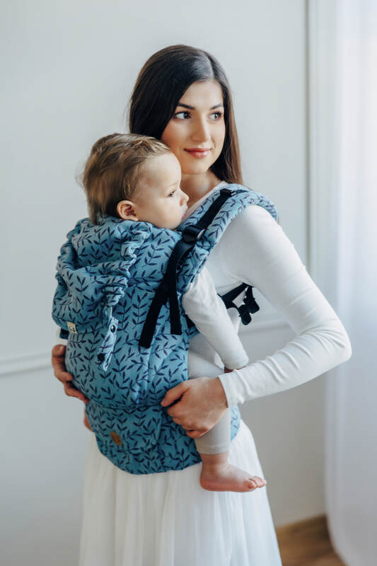 LennyUpGrade PRO Tragehilfe, Größe Standard, Jacquardwebung, 100% Baumwolle - ENCHANTED NOOK - FAIRY #babywearing