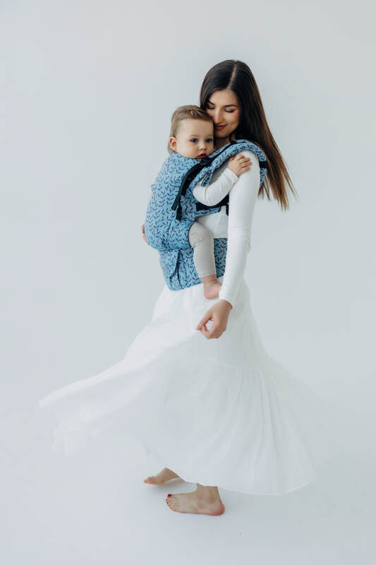 LennyUpGrade PRO Tragehilfe, Größe Standard, Jacquardwebung, 100% Baumwolle - ENCHANTED NOOK - FAIRY #babywearing