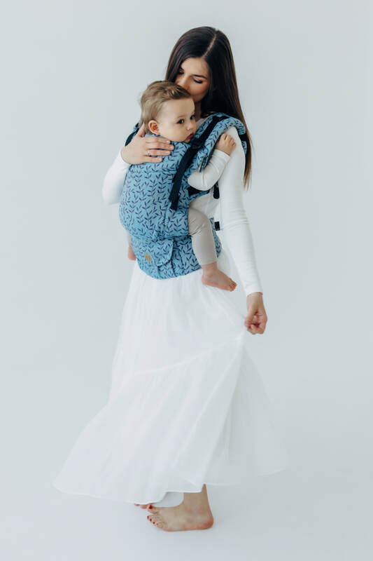 LennyUpGrade PRO Tragehilfe, Größe Standard, Jacquardwebung, 100% Baumwolle - ENCHANTED NOOK - FAIRY #babywearing