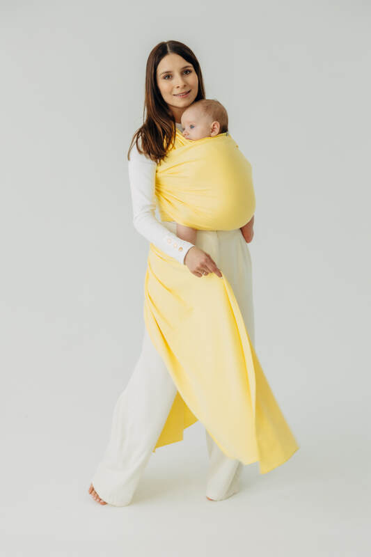 Chusta do noszenia dzieci, elastyczna - Sunbeam - rozmiar standardowy 5.0 m (drugi gatunek) #babywearing