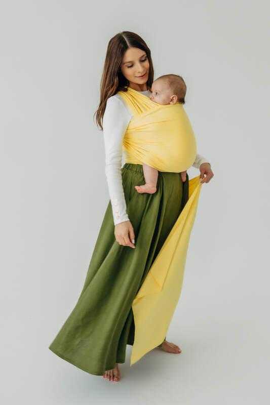 Stretchy bärsjal, Storlek Storlek L (5,0 m) - Andra sortering #babywearing