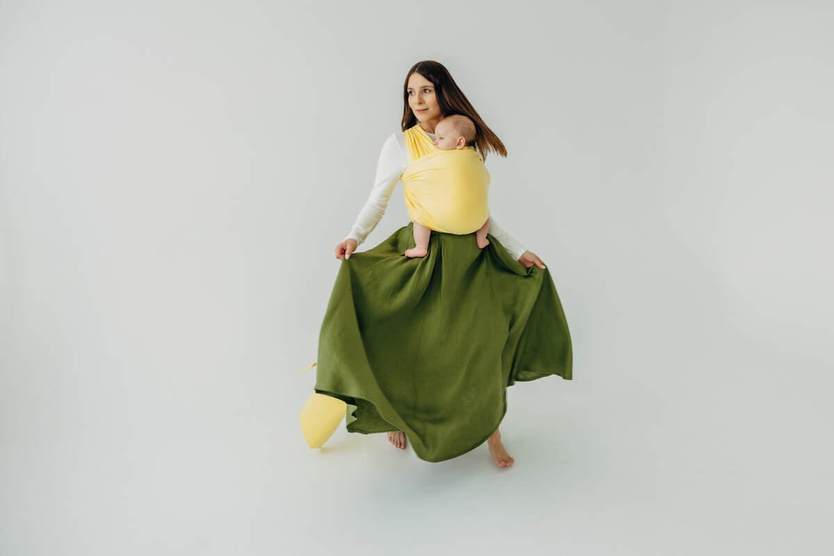 Stretchy bärsjal, Storlek Storlek L (5,0 m) - Andra sortering #babywearing