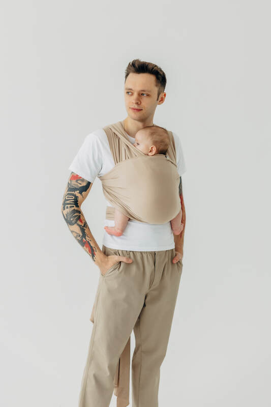 Strækbar bæresele, Størrelse Størrelse L (5,0 m),  (2. sort) #babywearing