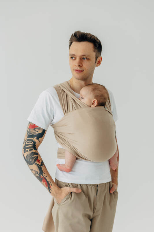 Strækbar bæresele, Størrelse Størrelse L (5,0 m),  (2. sort) #babywearing