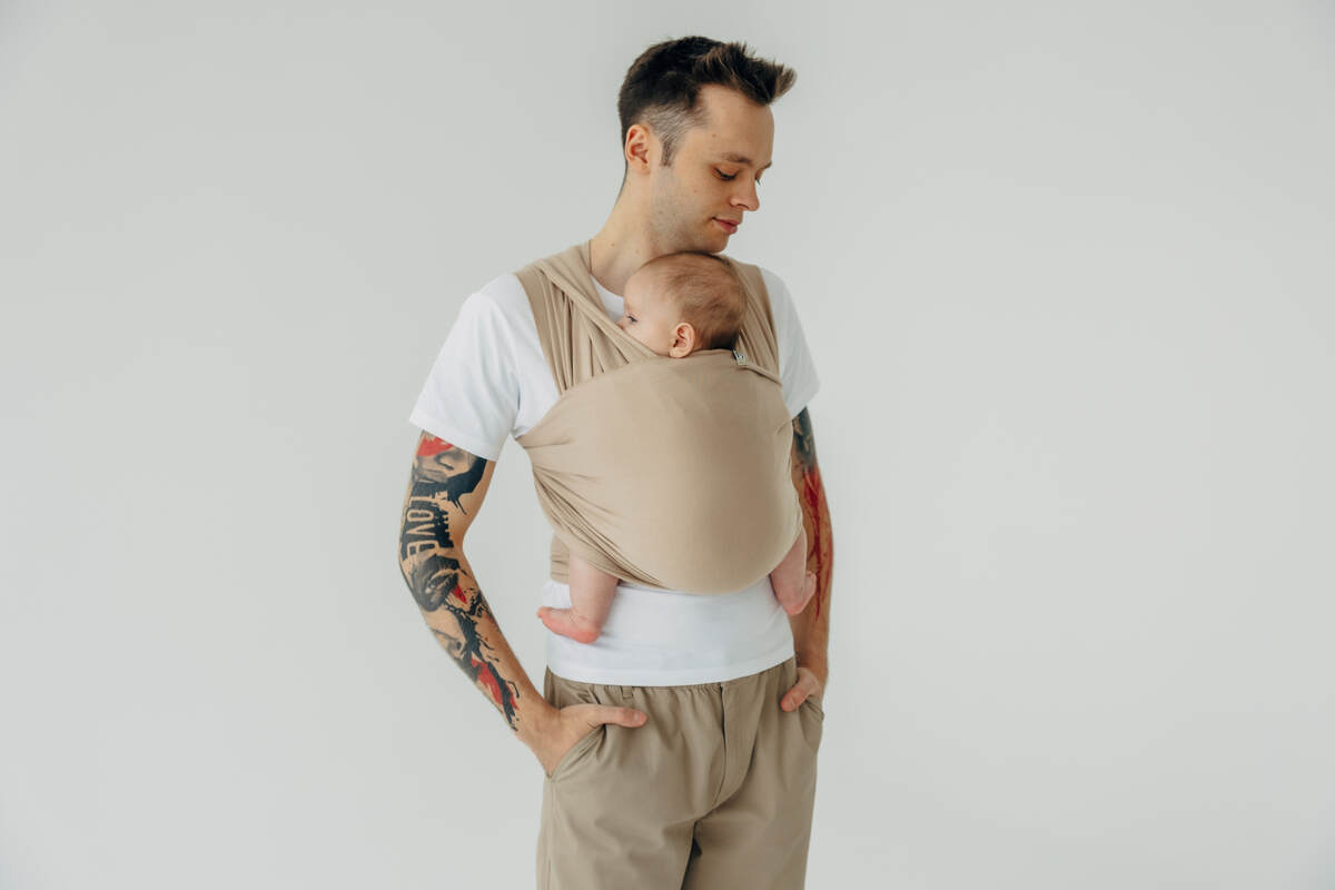 Strækbar bæresele, Størrelse Størrelse L (5,0 m),  (2. sort) #babywearing