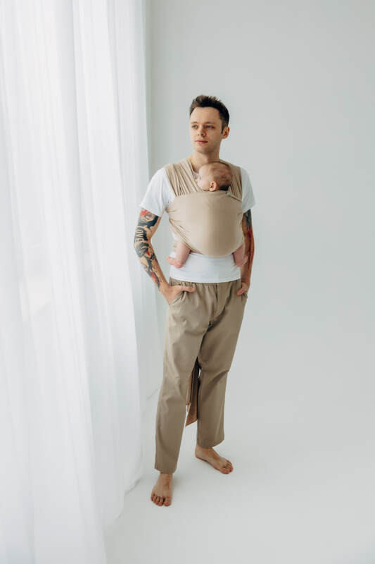 Strækbar bæresele, Størrelse Størrelse L (5,0 m),  (2. sort) #babywearing