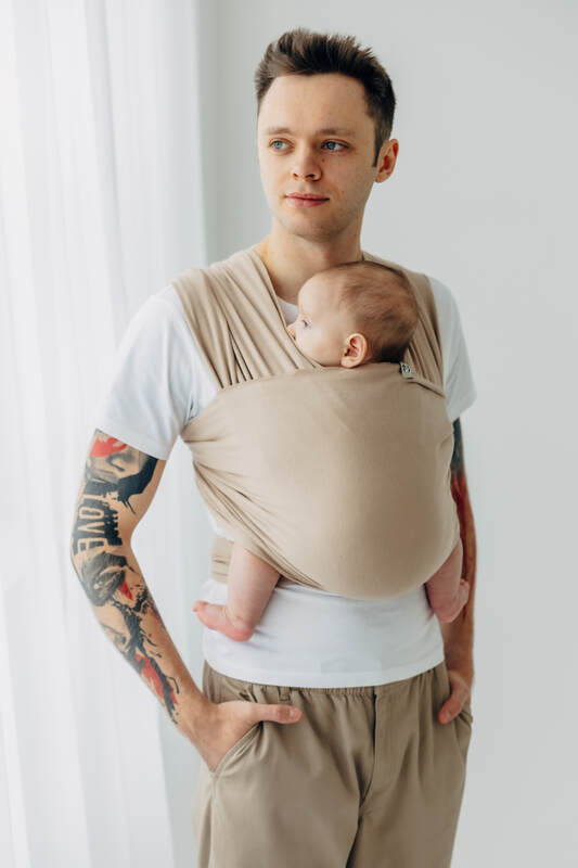 Strækbar bæresele, Størrelse Størrelse L (5,0 m),  (2. sort) #babywearing
