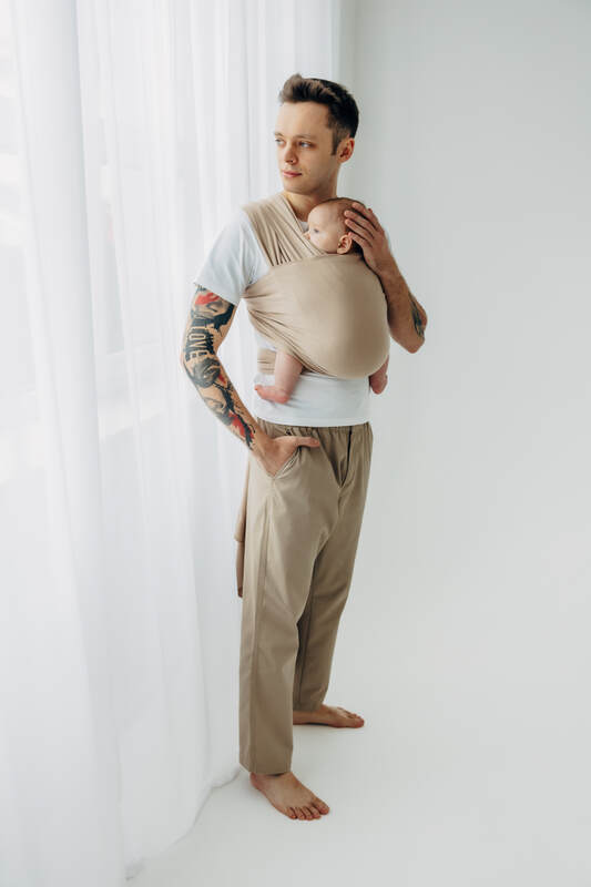 Strækbar bæresele, Størrelse Størrelse L (5,0 m),  (2. sort) #babywearing