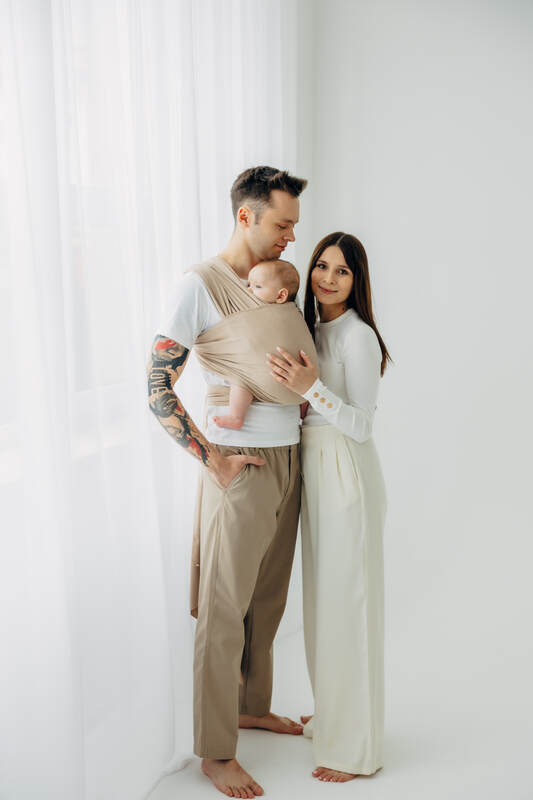 Strækbar bæresele, Størrelse Størrelse L (5,0 m),  (2. sort) #babywearing