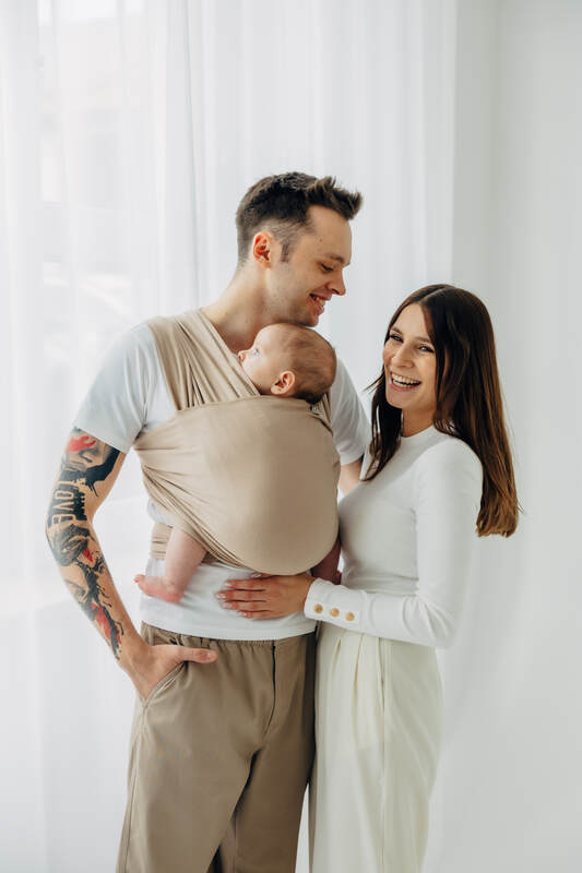 Strækbar bæresele, Størrelse Størrelse L (5,0 m),  (2. sort) #babywearing