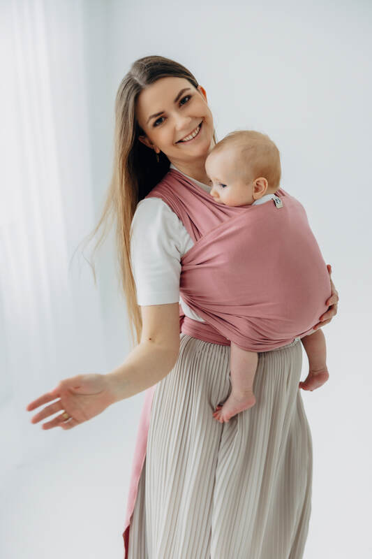 Stretchy bæresjal, Størrelse Størrelse L (5,0 m),   #babywearing