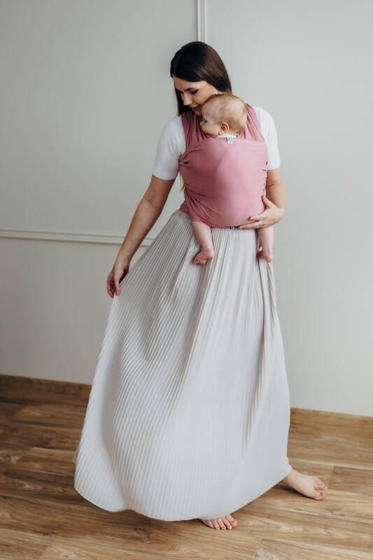 Stretchy bæresjal, Størrelse Størrelse L (5,0 m),   #babywearing
