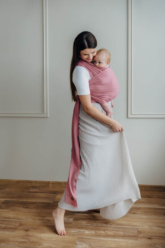 Stretchy bæresjal, Størrelse Størrelse L (5,0 m),   #babywearing