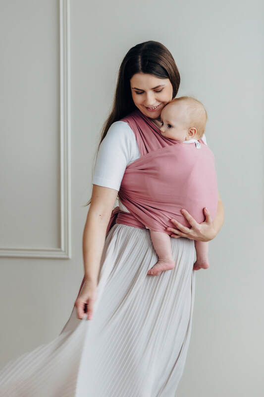 Stretchy bæresjal, Størrelse Størrelse L (5,0 m),   #babywearing