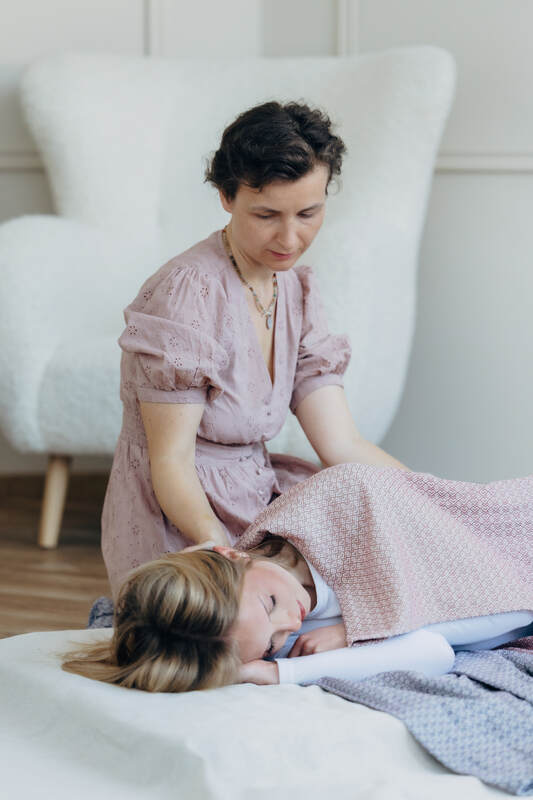 Otulający Masterclass z Volhą. Szal do otulania w cenie warsztatu.  #babywearing