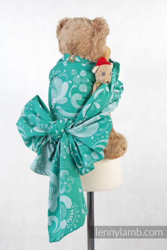 Doll Sling, Jacquard Weave, 100% cotton - POWER OF HOPE #babywearing