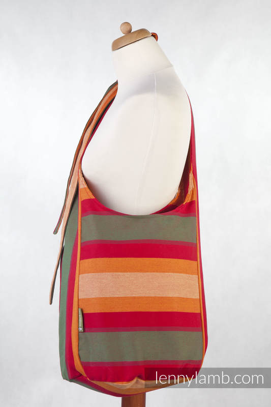 Hobo Bag made of woven fabric, 100% cotton  - AUTUMN #babywearing
