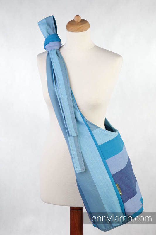 Hobo Bag made of woven fabric, 100% cotton - FINNISH DIAMOND (grade B) #babywearing