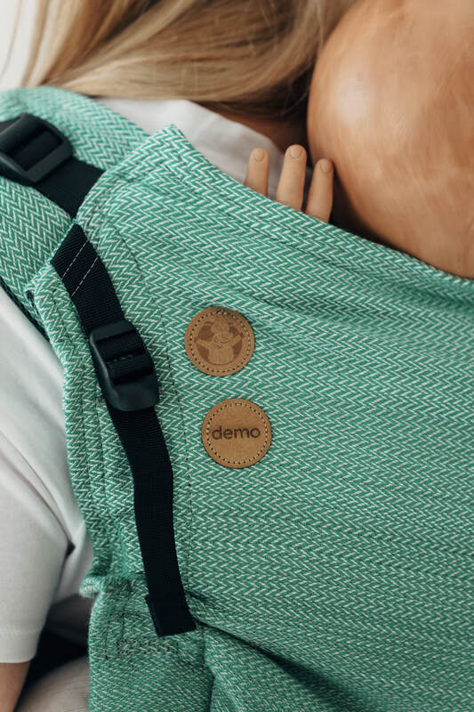Lenny Buckle Onbuhimo PRO baby carrier, preschool size, herringbone weave (100% cotton) - FOR PROFESSIONAL USE EDITION - ENTWINE #babywearing