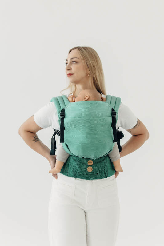 LennyLight Carrier, Standard Size, herringbone weave 100% cotton - FOR PROFESSIONAL USE EDITION - ENTWINE #babywearing