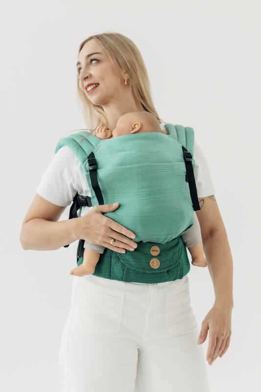 LennyLight Carrier, Standard Size, herringbone weave 100% cotton - FOR PROFESSIONAL USE EDITION - ENTWINE #babywearing